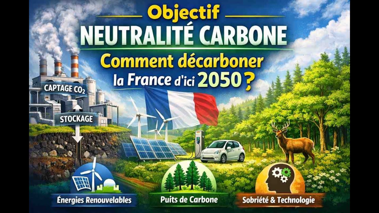 Objectif Neutralité Carbone : Comment décarboner la France d'ici 2050 ...