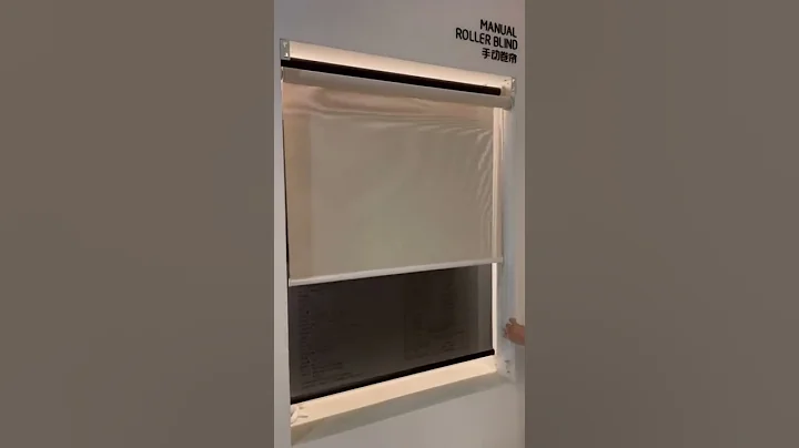 Double day night roller blind