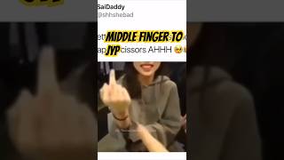 When Mina show middlefinger to JPY his reaction? #shortsfeed #twice #mina #jyp #sana #MOMO #bts