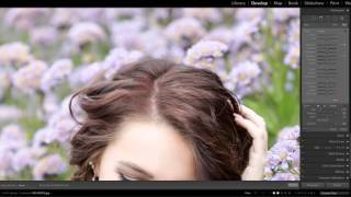 Lightroom Tutorial - How to Correct Hair Roots screenshot 1