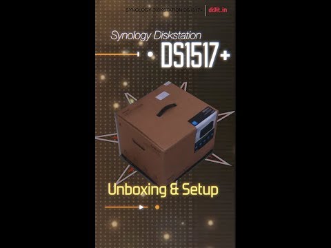 (Vertical Video) Synology Diskstation DS1517 Unboxing & Setup | Digit.in