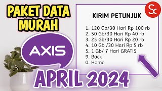 New! Paket Data Murah Axis April 2024