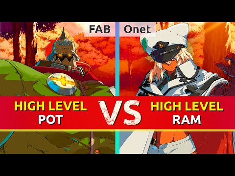 GGST ▰ FAB (Potemkin) vs Onet (Ramlethal). Guilty Gear Strive High Level Gameplay