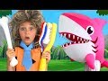 Morning routine Brush your Teeth Nursery Rhymes song from Sasha and Max