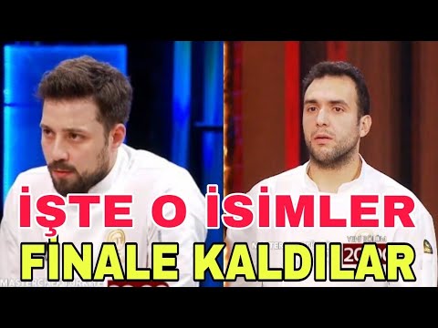 Masterchef Türkiye All Star Final Kalan 2 İsim!