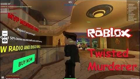 Roblox Twisted Murderer   MVP Area