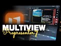 CONFIGURACIÓN DE PANTALLA MULTIVISTA DIFINITIVA EN PROPRESENTER 7