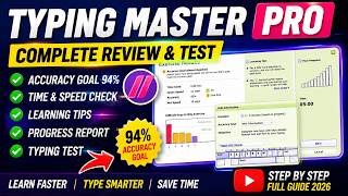 TypingMaster Pro Complete Tutorial 2026 | Learn Touch Typing Step by Step + Typing Test screenshot 3