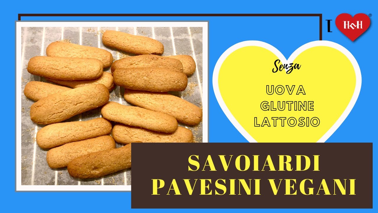 SAVOIARDI PAVESINI VEGANI SENZA UOVA - GLUTINE e LATTOSIO - PERFETTI PER IL TIRAMISU VEGANO!