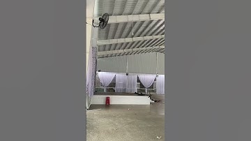 Nhà hàng tiệc cưới trắng tinh bằng khung thép tiền chế