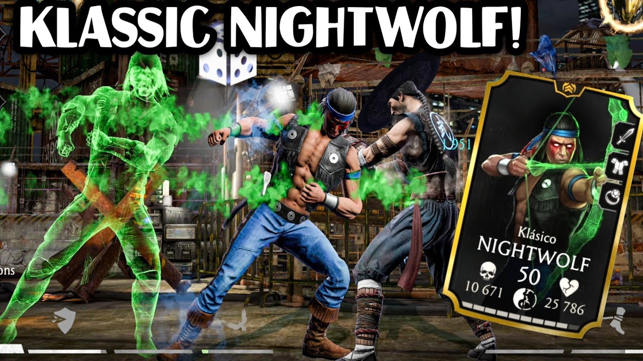 ¿BUENO O PURO HUMO? Review Del NUEVO NIGHTWOLF KLASICO 🪓🐺. MK Mobile