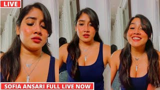 Sofia Ansari Live Video Sofia Ansari Today Full Live Video Sofia Ansari New Suprise For Fans