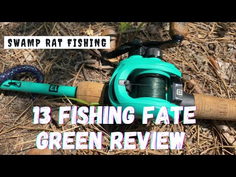 13 Fishing Review Fate Green/Origin TX Combo 