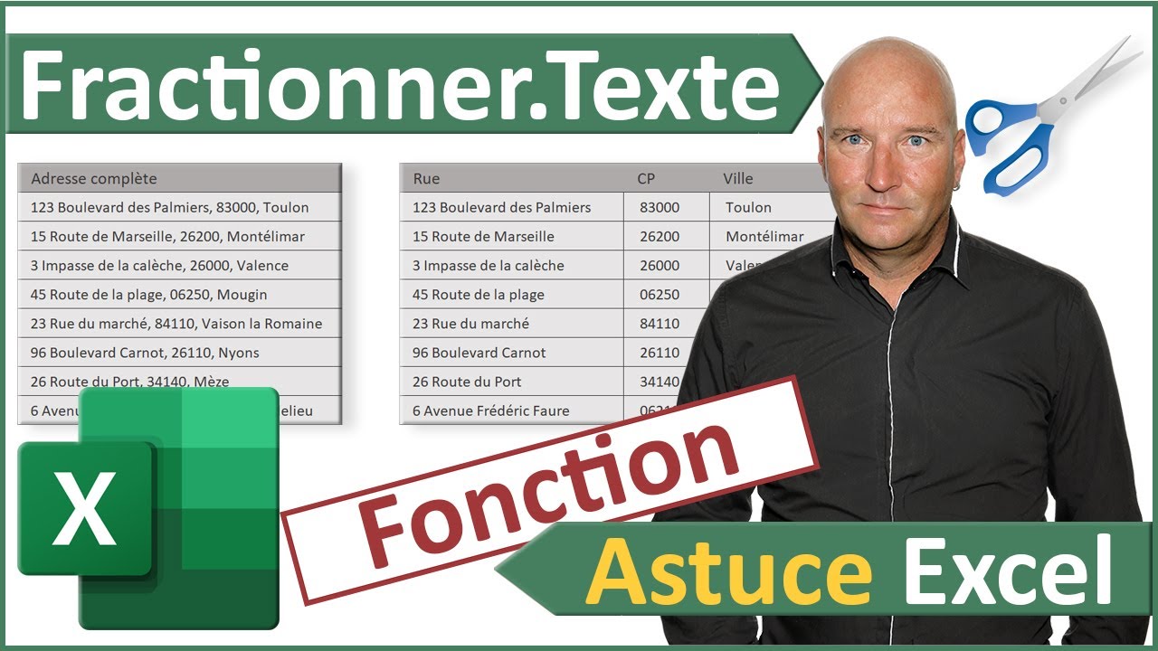 Répartir les données de cellules dans plusieurs colonnes