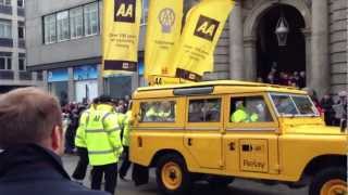 AA breakdown at Lord Mayor's parade
