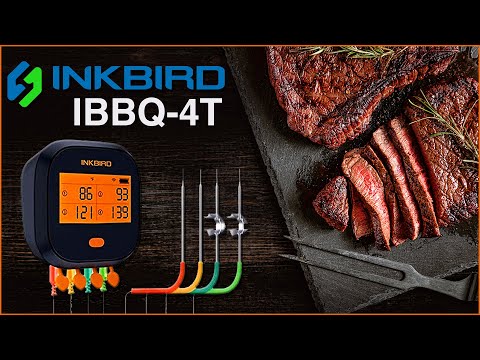 Inkbird IBBQ-4T Setup and Review | WiFi Wireless #inkbird #ibbq4t #app #setup