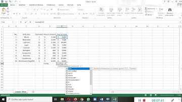EXCEL 4 OPERACIONES