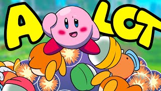 How much Kirby can you beat with NO Copy Abilities?