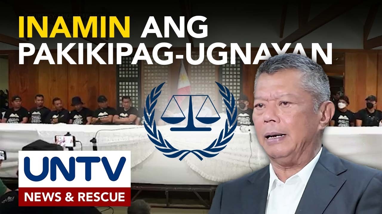 Pakikipagpulong ni Ombudsman Remulla sa ICC, kaugnay lang ng kaligtasan ng mga testigo