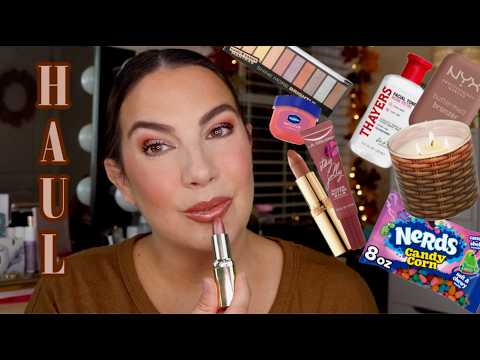 WALMART HAUL - Fall Goodies & Makeup Try-On
