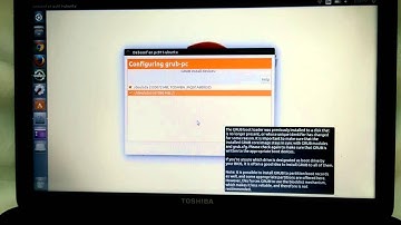 Configuring Grub Update on Ubuntu