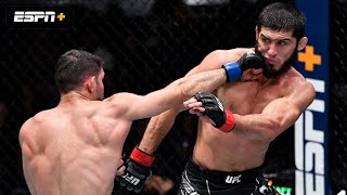 Islam Makhachev vs. Thiago Moises Full Fight Highlights HD