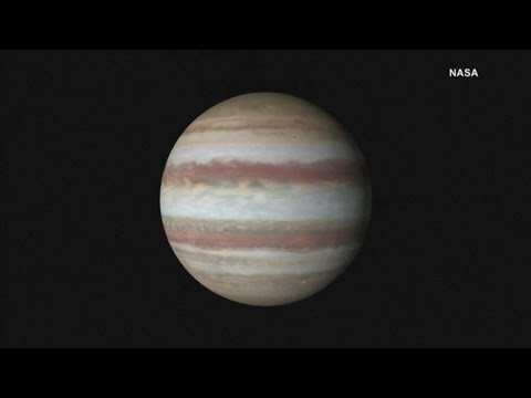 Video: Am Südpol Des Jupiter Bildet Sich Ein Wirbel Von Der Größe Von Tschukotka