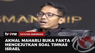 Pengamat Sepak Bola: Ada Saudara Islam Kita juga di Timnas Israel | Catatan Demokrasi tvOne