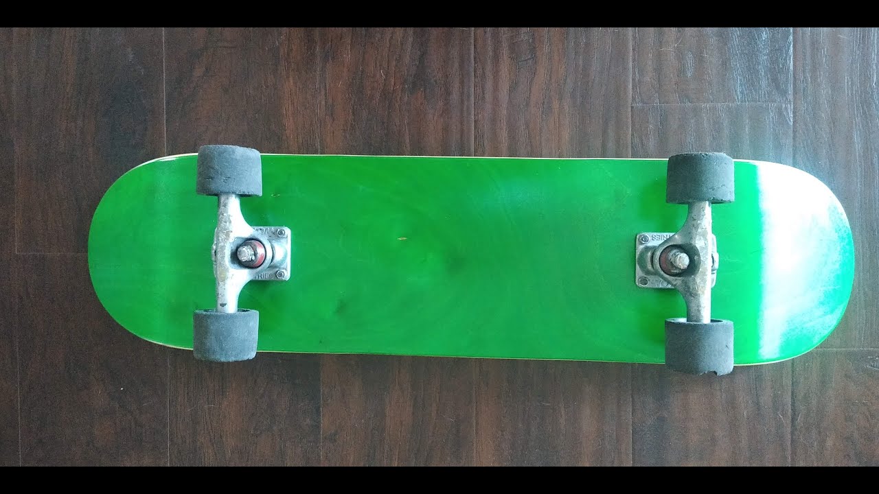 Blank Deck (Skateboard) purchased on ebay