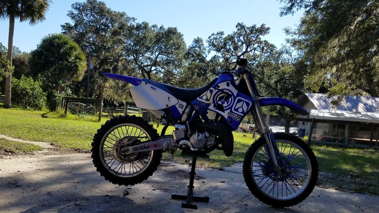99 YZ125 to 144 big bore first start YouTube