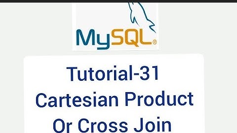 MYSQL COMMANDS|Part-31|  Cartesian Product or Cross Join in MySQL|CBSE CLASS XII