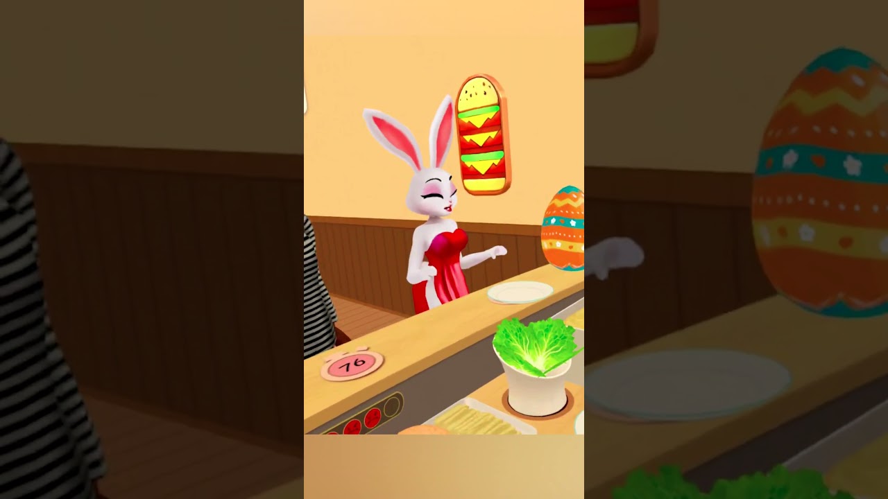 Conejita se C4G4 en mi Burguer Latino - I Am Cat 