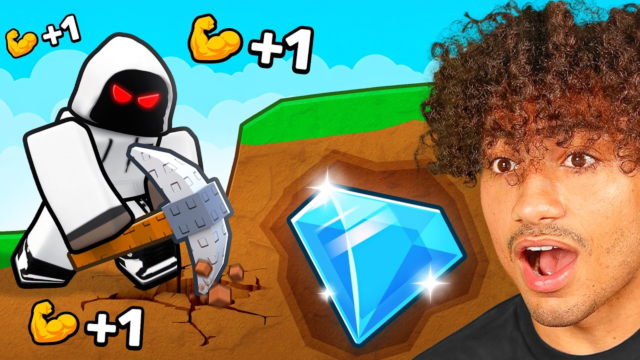Spending $9,489,682 To Dig To The Center Of Earth In Roblox..