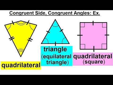 Video: Este unghiul lateral latura congruentă?