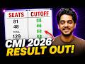CMI 2026 Cutoff Revealed! Complete Result Analysis | Scholarship, Selection & Admission