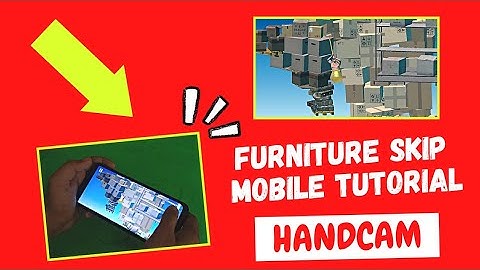 Getting over it Furniture Skip Tutorial..🤩 with Mobile Handcam in Hindi ..!