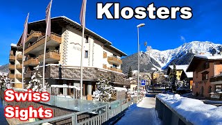 Klosters Switzerland 4K Winter Village Schweiz