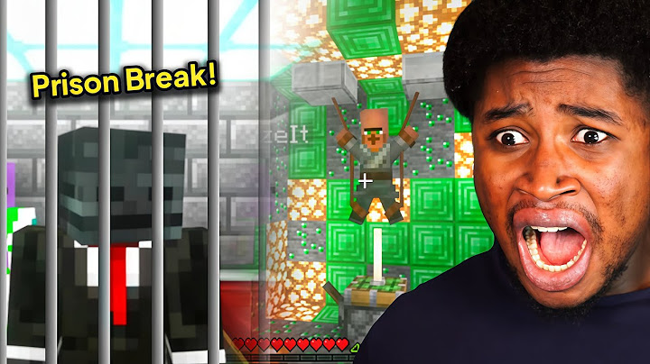 Escaping a Villager Prison in Minecraft (Grox)