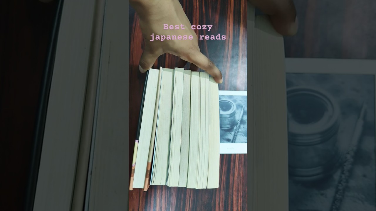 Cozy japanese books 