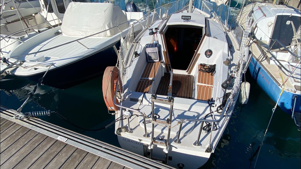 Ma toute première navigation sur un  bateau , mon Janneau Sangria