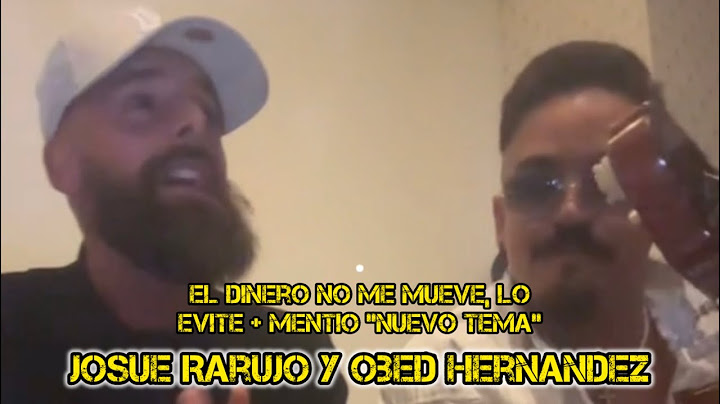 El Dinero no Me Mueve, Lo Evite + MENTIO “Nuevo Tema” En directo  - Josue Rarujo, Obed Hernandez