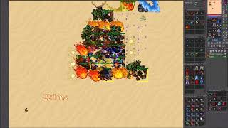Tibia War Estela. Under Siege vs Triggered