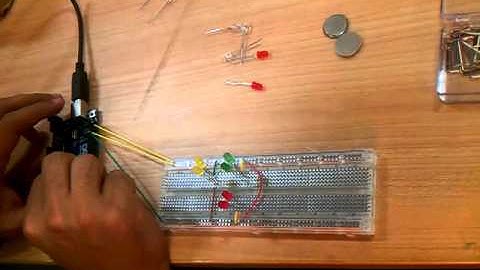 6 LED CharliePlexing