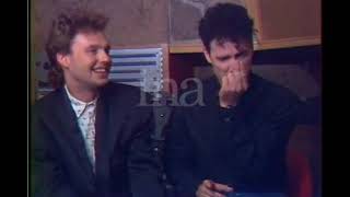 OMD French TV interview in Paris August 1986