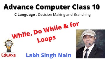 HSSC कंप्यूटर क्लास || Loop in C and C++ Language | #Eduaxe #Labhsinghnain