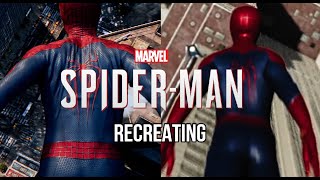 The Amazing Spider-Man 2 Opening Recreating in Marvel's Spider-Man: Remastered [Suit MOD]