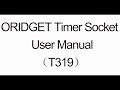 ORIDGET Timer Socket   User Manual（T319）