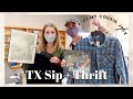 Sip + Thrift in TEXAS (ft my Cousin, Jack + San Antonio and Small Town Thrift Stores!)