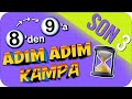 8. Sınıf Eksiklerini Kapatmak Mı ? 9. Sınıfa Hazırlanmak Mı ? | Adım Adım Kampa Son 3 Gün