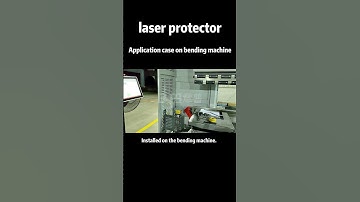 Application case on bending machine ESPE safety light curtain